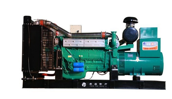 杭州西湖上柴500kw大型柴油发电机组